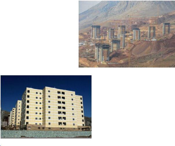 بلوک های مسکونی 200 واحدی 