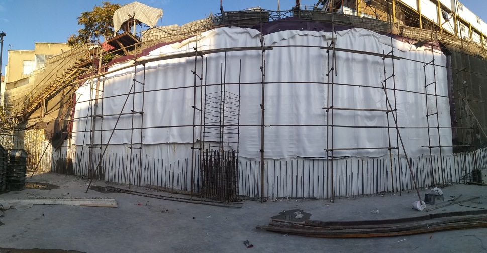 پروژه عایق گود مجتمع فرهنگی - تجاری پارک مال سهیل 